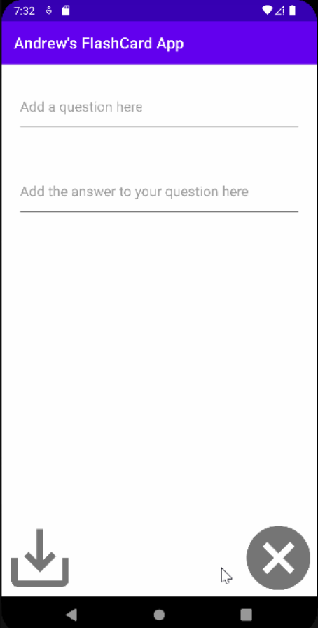 Image of Flashcard App